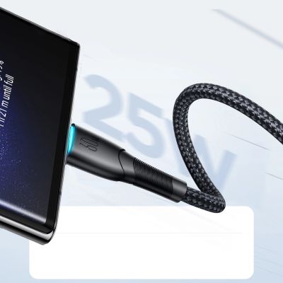 8. Joyroom Starry Series SA32-CC3 USB-C / USB-C Kabel 60W 1m - schwarz