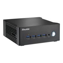 Shuttle Nano PC NA10H PC Größe 1L Schwarz 8845HS 3,8 GHz
