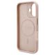 7. Guess 4G Logo Plate MagSafe Hülle für iPhone 16 - Pink