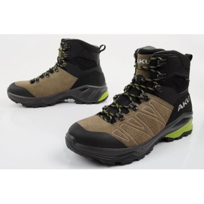 8. Aku Herren-Trekkingschuhe Adapta Gore-Tex Leder schwarz grün