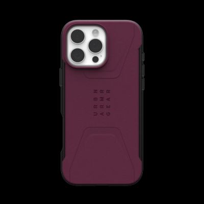 UAG Civilian Magsafe Hülle für iPhone 16 Pro Max – rot
