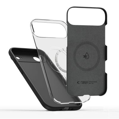 4. Tech-Protect Silikon MagSafe Hülle für iPhone 17 Air - Schwarz