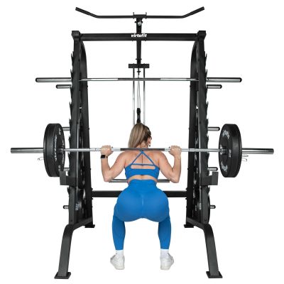 38. VIRTUFIT SM100 SMITH-MASCHINE – MIT HEBESTATION – KRAFTSTANGE