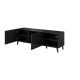 5. ABETO TV-Schrank 150x42x52 schwarz/glänzend schwarz