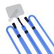 13. 3mk EasyClip Smartphone-Lanyard – Blau