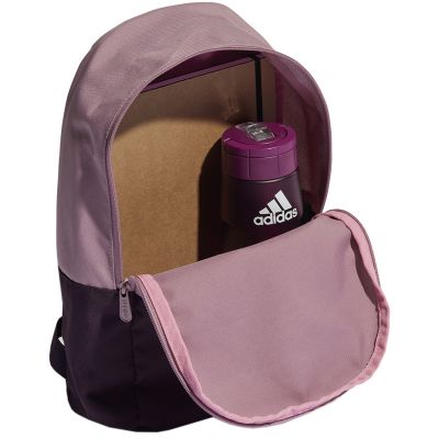 4. adidas Kinderrucksack Classic, Rosa und Burgunderrot, HN1616