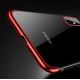 7. Clear Color Silikon Gel Electroplating frame Handyhülle Schutzhülle für Samsung Galaxy A72 4G blau