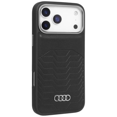 2. Audi GT Kunstleder MagSafe Case für iPhone 17 Pro - Schwarz