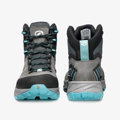 3. Rush Trk GTX Damen-Mittelgrau-Aqua-38 SCARPA Schuhe