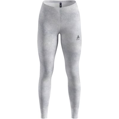 4. Damen-Thermoleggings Odlo Active Warm X Pow BL Bottom Long – Silver Grey, Größe: M