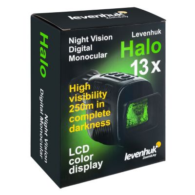 8. Levenhuk Halo 13x Spektiv Schwarz