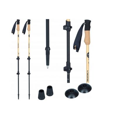 Viking BAMBU PRO braune UNI-Stöcke