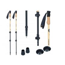 Viking BAMBU PRO braune UNI-Stöcke