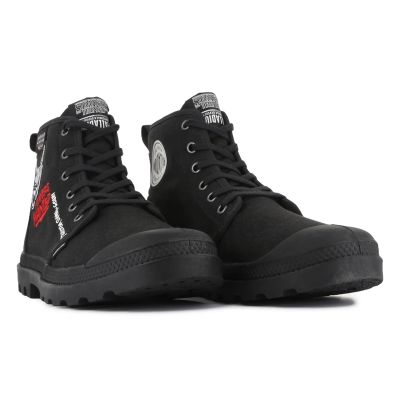 5. Palladium Pampa Hellfire 74496-001-M Ganz Schwarz
