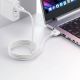 6. Tech-Protect MMC01 Ultraboost USB-C / USB-C MagSafe 3 140W 200cm Kabel für MacBook - Weiß