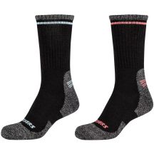 Skechers 2PPK Damen Trail Wollsocken SK41105-9999 Rosa 35-38