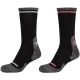 Skechers 2PPK Damen Trail Wollsocken SK41105-9999 Rosa 35-38