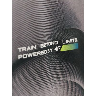 6. Herren-T-Shirt mit Aufdruck, regulär, Größe 4F 4FRAW26TTSHM4668-20A