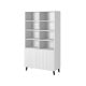 PAFOS Regal 100x40xH176,5 weiß matt