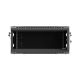 8. LANBERG Wandregalschrank 19" 4HE 600x600 SCHWARZ PERFORIERTÜREN (FLACHVERPACKT)