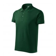 Malfini Cotton Heavy M MLI-215D3 dunkelgrünes Poloshirt