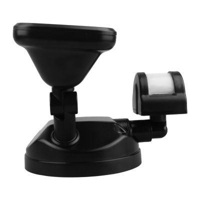 8. MACLEAN LED-Wandleuchte mit PIR-Sensor, 20 W, 1500 lm, IP65, Neutralweiß 4000 K, Schwarz MCE524 B