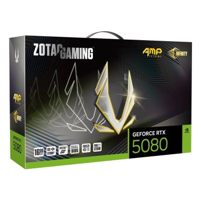 7. ZOTAC GAMING GeForce RTX 5080 16GB AMP Extreme INFINITY Grafikkarte