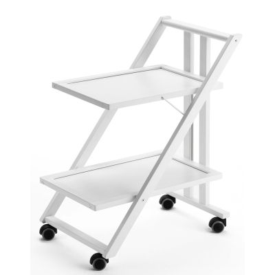 Servierwagen von ARREDAMENTI SIMPATY - 64 x 45 cm, weiß