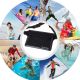 5. Wozinsky WWS-01 Wasserdichte PVC-Bauchtasche - Schwarz