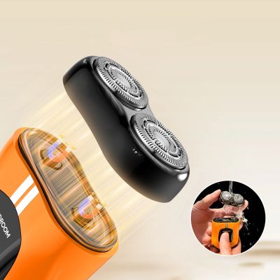 6. MAXGROOM M-501 Elektrorasierer - orange