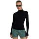 9. Damen-Langarmshirt 4F F419 Tiefschwarz 4FWAW25TFLOF419 20S