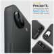 9. Spigen Optik Pro GLAS.TR „Ez Fit“ Kameraschutzhülle, 2er-Pack für iPhone 16e / 17e – Schwarz