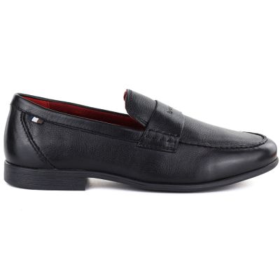 2. Herrenschuhe aus schwarzem Leder Bugatti TT153105