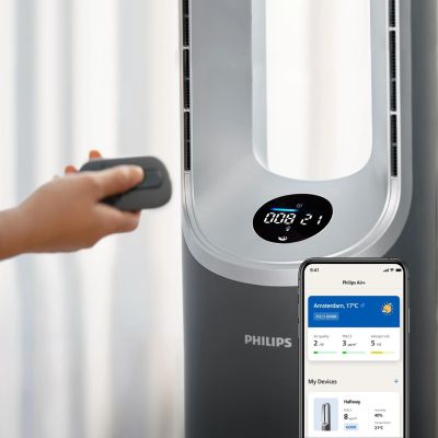 53. Philips Air Performer 8000 AMF870/15 3-in-1 Luftreiniger mit Ventilator- und Heizfunktion