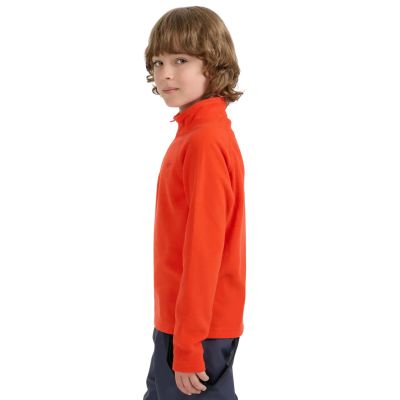 4. Fleece-Sweatshirt für Jungen 4F M058 rot 4FJWAW25UFLEM058 62S