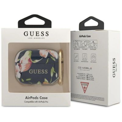 2. Guess GUACAPTPUBKFL03 AirPods Pro Cover blau/blau N.3 Flower Collection