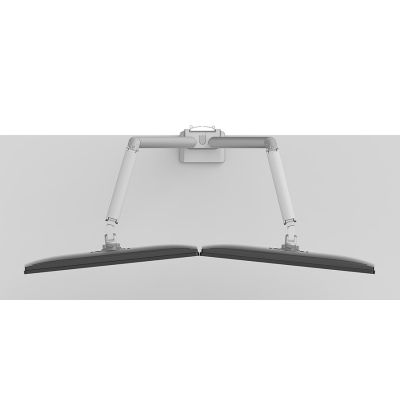 5. Neomounts DS70-250SL2 Monitorhalterung/-ständer für Monitore 81,3 cm (32") Schreibtisch Silber