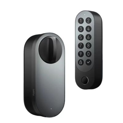 Aqara Smart Lock U200 Kit Silber, HomeKit, Gewinde, Bluetooth 5.1, NFC