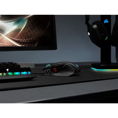 12. Corsair M65 RGB ULTRA Maus Rechte Seite USB Typ-A Optisch 26000 DPI
