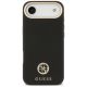 3. Guess Grained Strass Logo MagSafe Hülle für iPhone Air - Schwarz