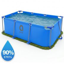 Rechteckiger Rahmenpool 300x207x66CM 17771V01