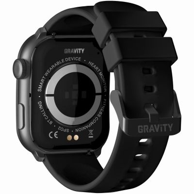 9. Herren-Smartwatch GRAVITY GT28-1 Armband + Armband Schwarz
