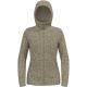 Damen-Fleecejacke ODLO TENCIA Mid Layer Hoody Full Zip, beige