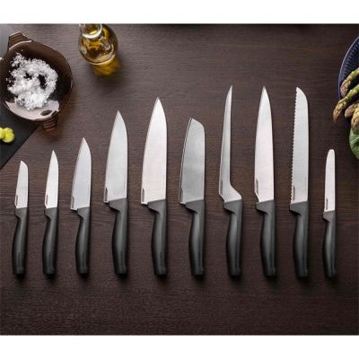 5. Fiskars 1051747 Küchenmesser, Edelstahl, 1 Stück, Kochmesser