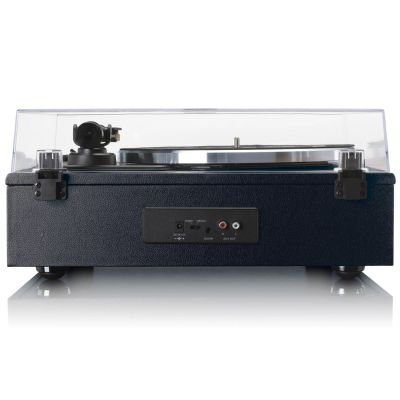 12. Lenco LS-430BK Plattenspieler mit Riemenantrieb, Schwarz