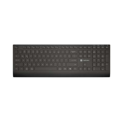 15. NATEC 2-in-1 Tastatur-Maus Stingray 2 US Kabelloses Set