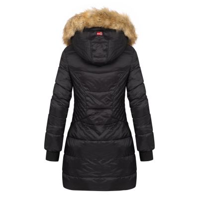 2. Damen PARKA Geographical Norway ABEILLE BLACK DISTRI LADY 2601-9 DBC BLACK (WY4579F/GN-NOIR)