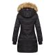 2. Damen PARKA Geographical Norway ABEILLE BLACK DISTRI LADY 2601-9 DBC BLACK (WY4579F/GN-NOIR)
