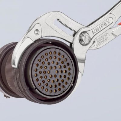 6. Siphonzange und Verbindungsstücke 250 mm, 25–80 mm, verchromt