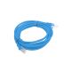 2. UTP-Patchkabel Lanberg PCU5-10CC-0300-B (RJ45 - RJ45 ; 3m; UTP; Kat. 5e; blau)